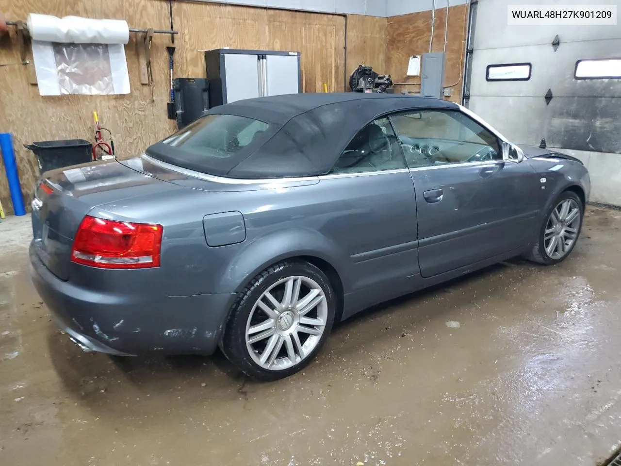 2007 Audi S4 Quattro Cabriolet VIN: WUARL48H27K901209 Lot: 70796354