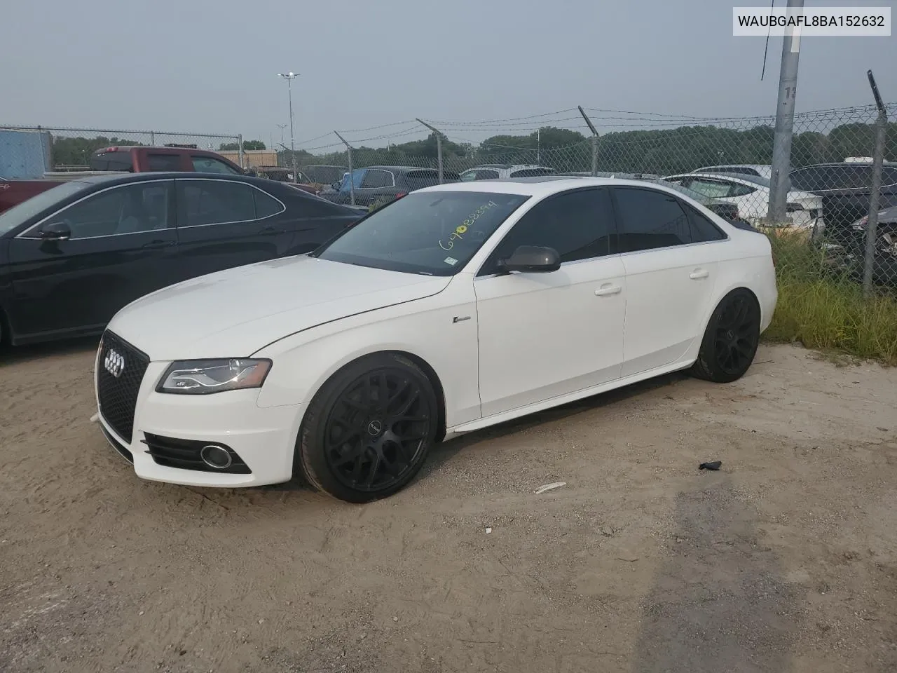 WAUBGAFL8BA152632 2011 Audi S4 Premium Plus