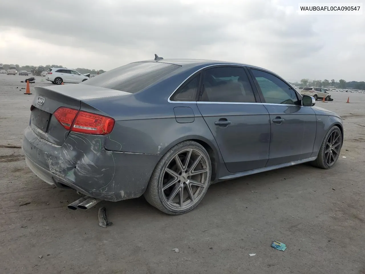 WAUBGAFL0CA090547 2012 Audi S4 Premium Plus