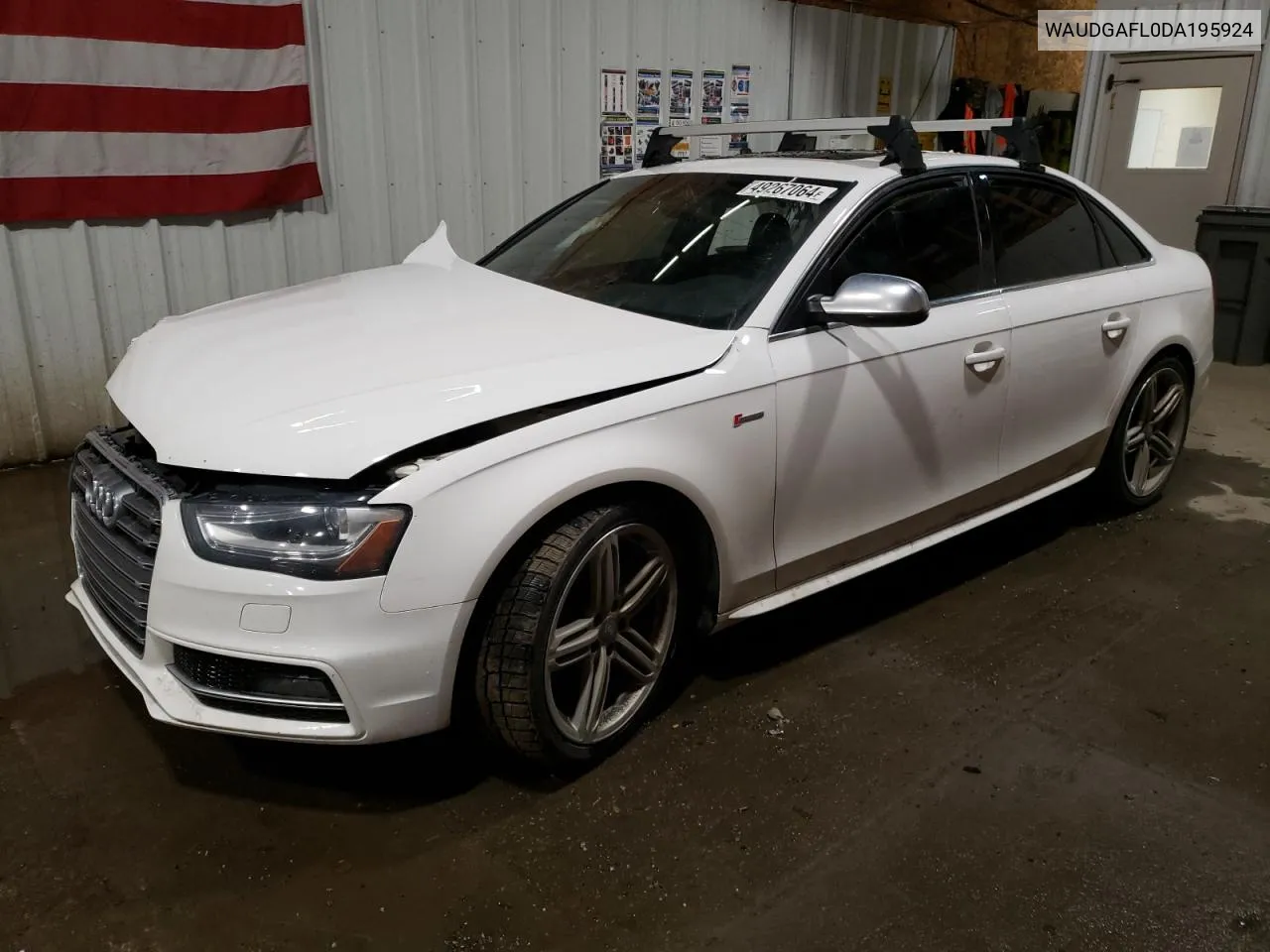 WAUDGAFL0DA195924 2013 Audi S4 Premium Plus