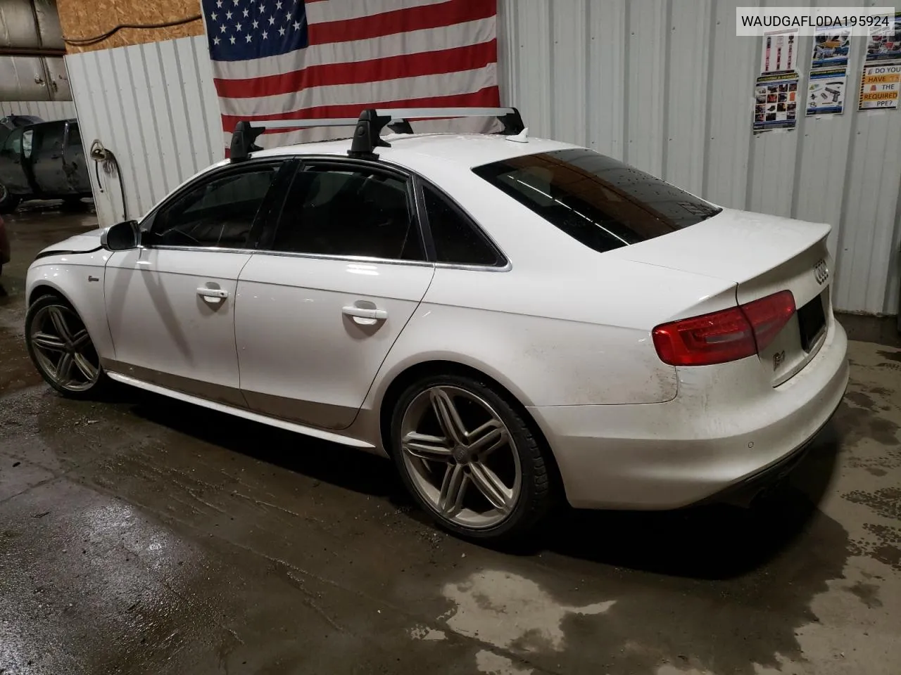 2013 Audi S4 Premium Plus VIN: WAUDGAFL0DA195924 Lot: 49267064