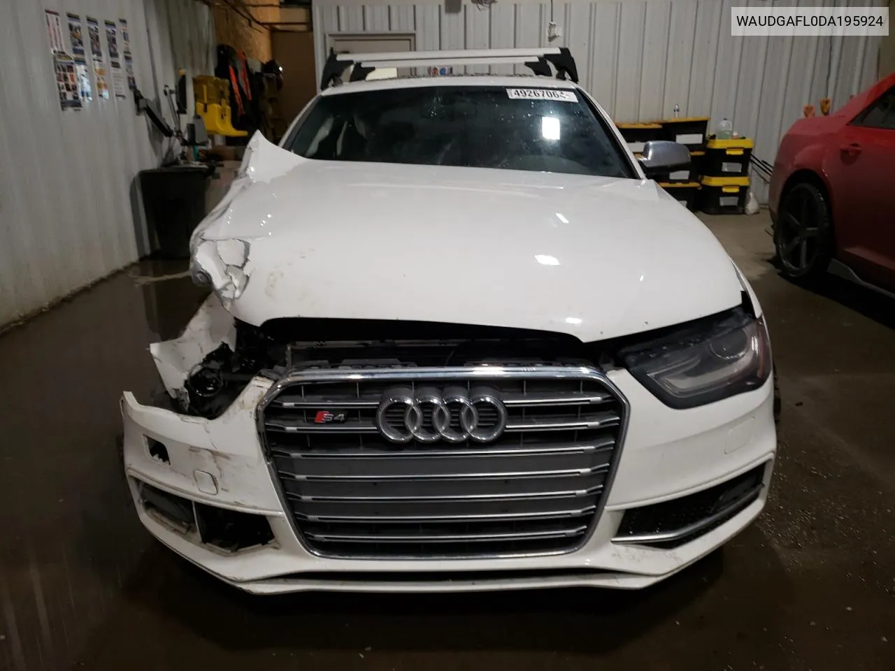 2013 Audi S4 Premium Plus VIN: WAUDGAFL0DA195924 Lot: 49267064