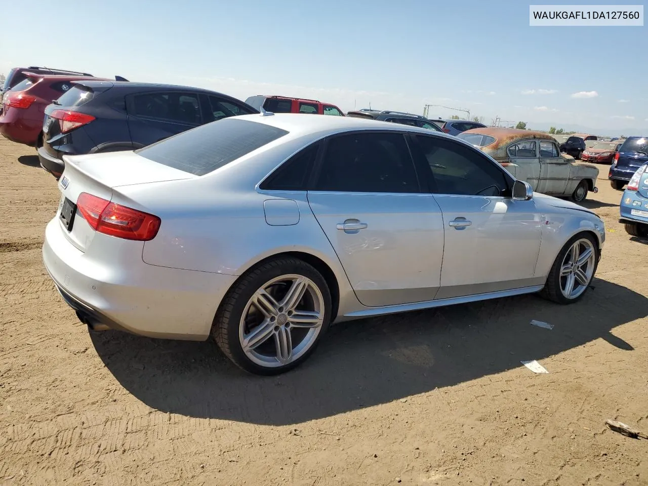 WAUKGAFL1DA127560 2013 Audi S4 Prestige