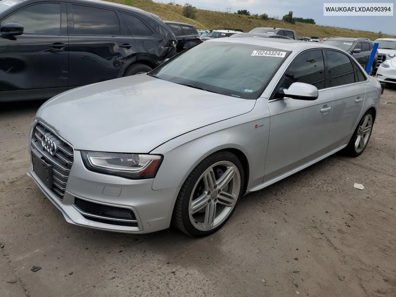 2013 Audi S4 Prestige VIN: WAUKGAFLXDA090394 Lot: 70243324