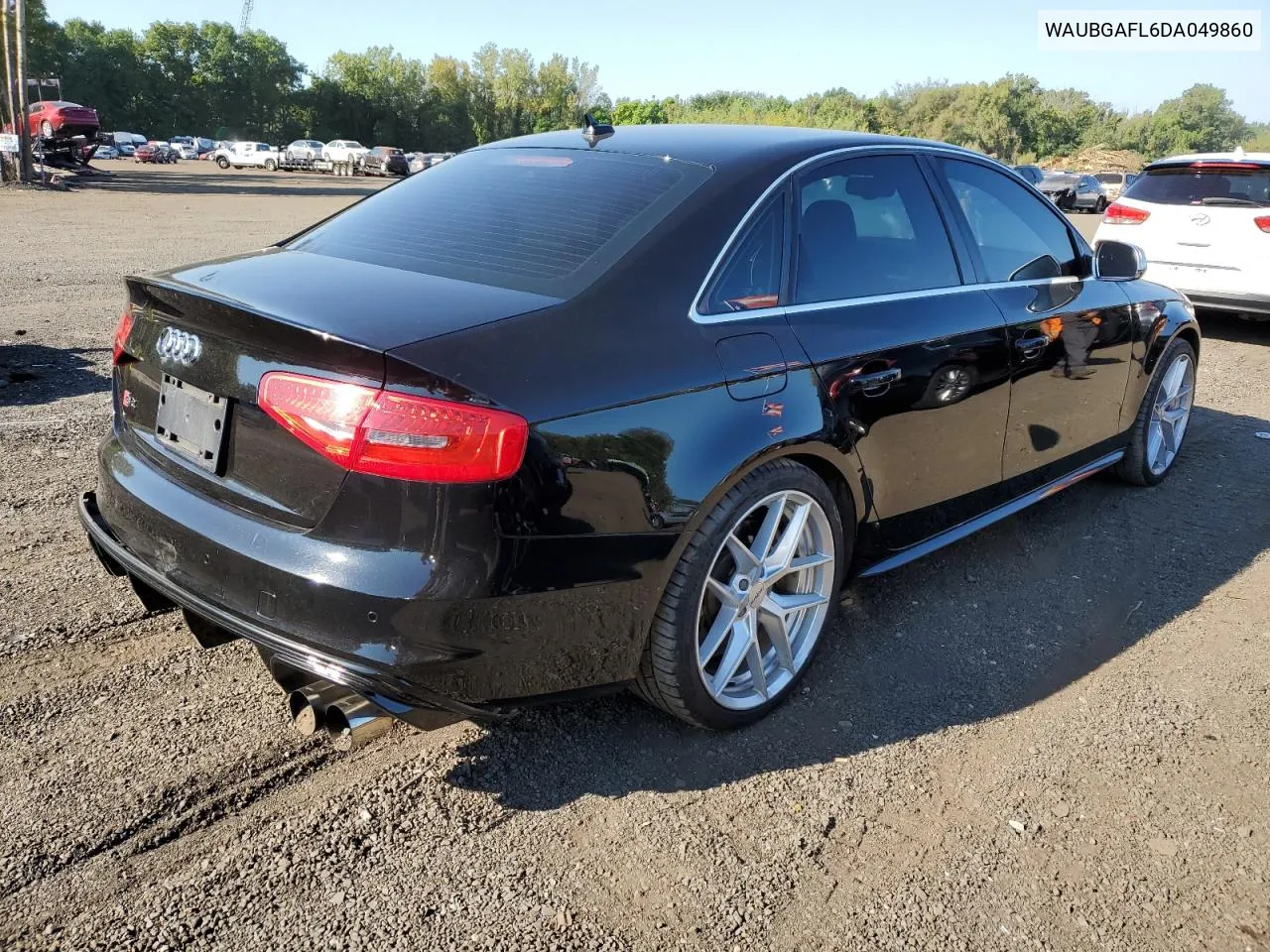 2013 Audi S4 Premium Plus VIN: WAUBGAFL6DA049860 Lot: 70272624