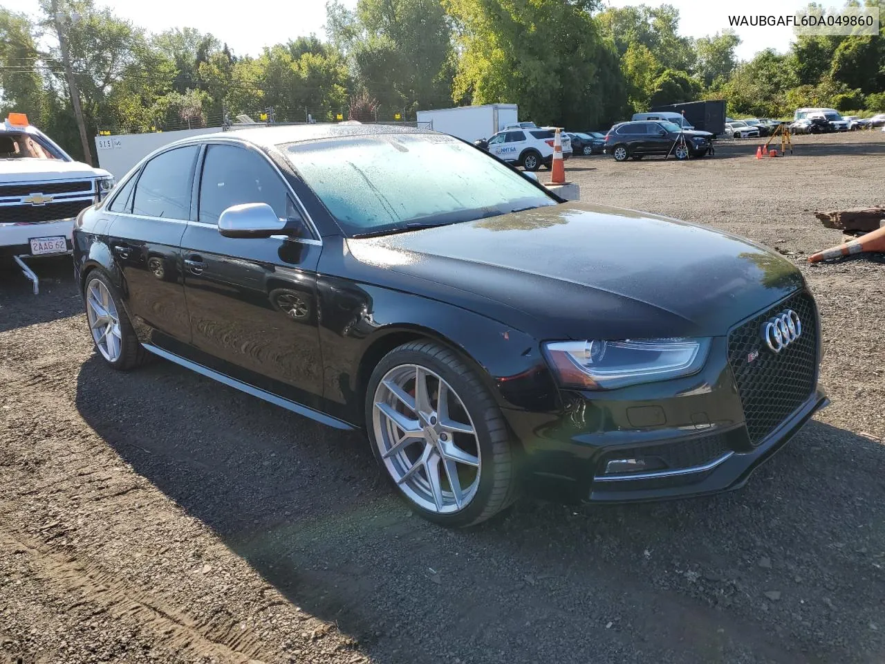 2013 Audi S4 Premium Plus VIN: WAUBGAFL6DA049860 Lot: 70272624