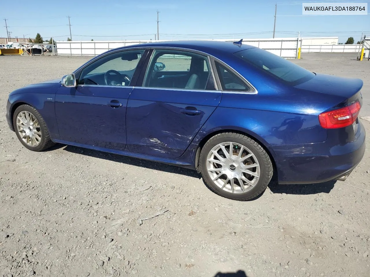 2013 Audi S4 Prestige VIN: WAUKGAFL3DA188764 Lot: 71076984