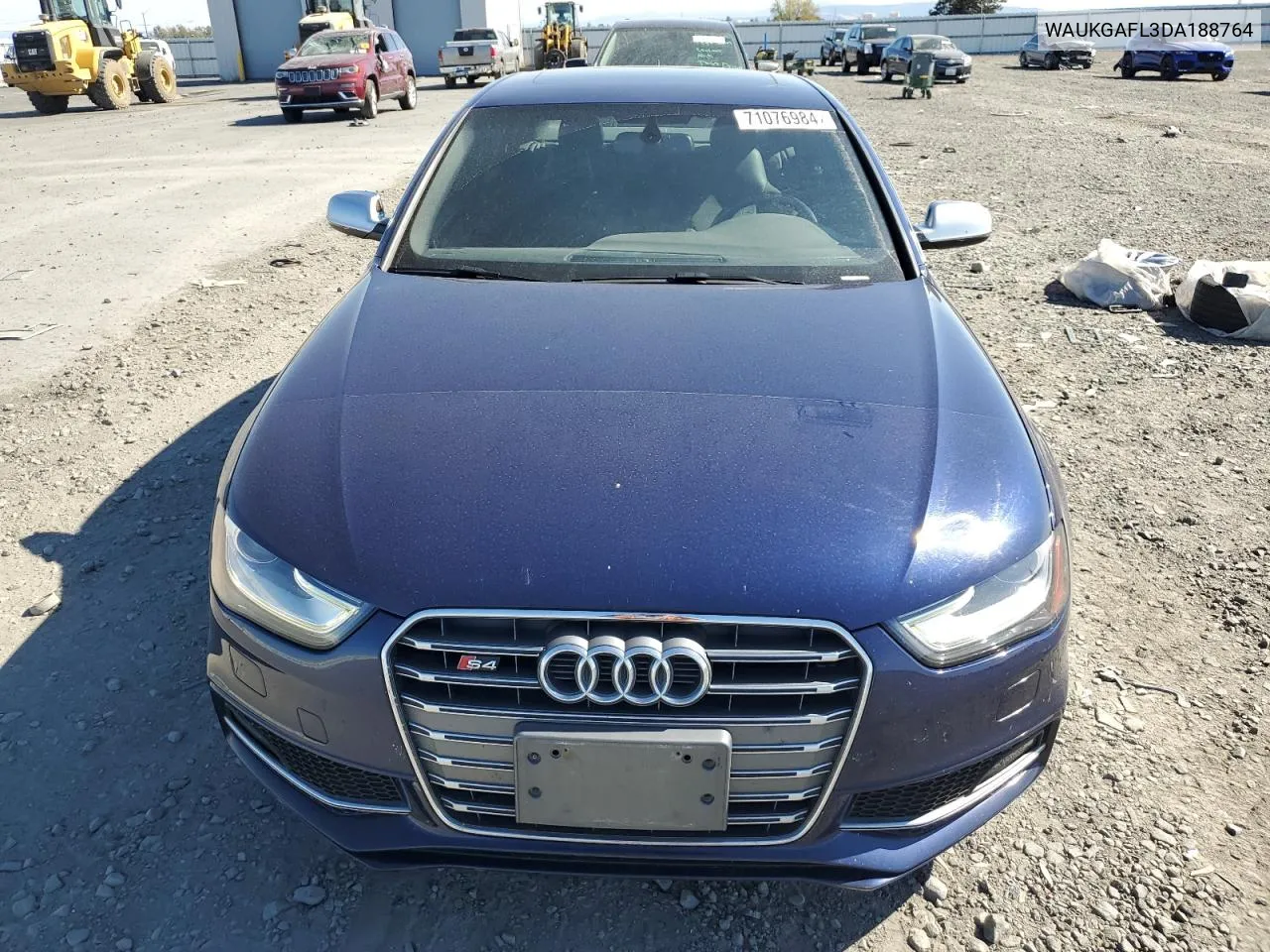 2013 Audi S4 Prestige VIN: WAUKGAFL3DA188764 Lot: 71076984