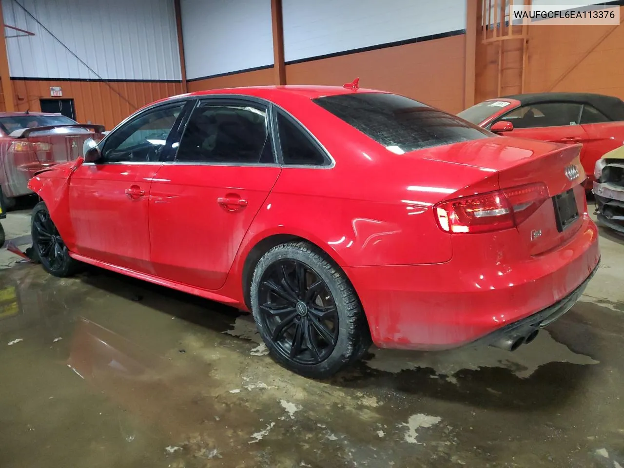 2014 Audi S4 Premium VIN: WAUFGCFL6EA113376 Lot: 44935884