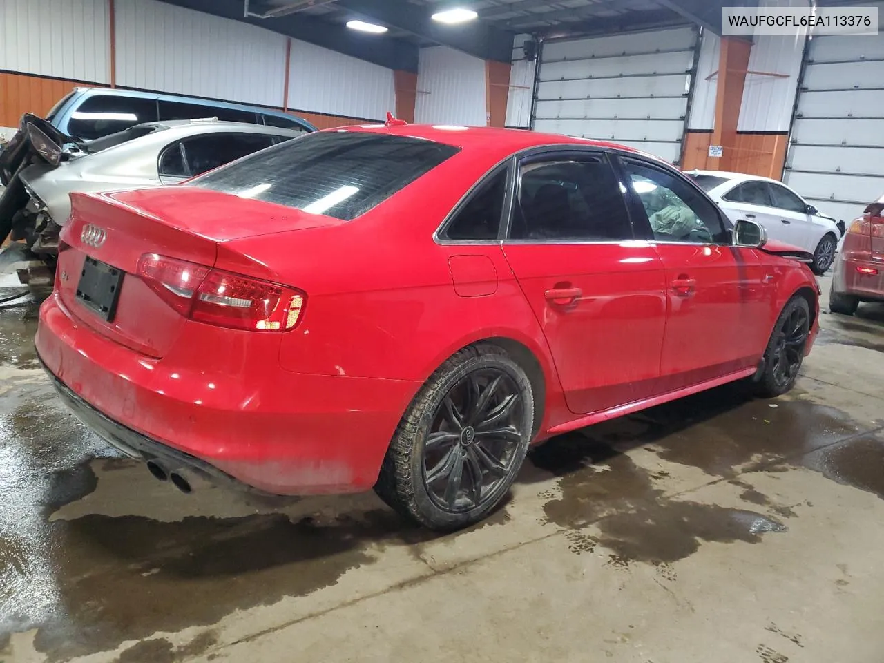 2014 Audi S4 Premium VIN: WAUFGCFL6EA113376 Lot: 44935884