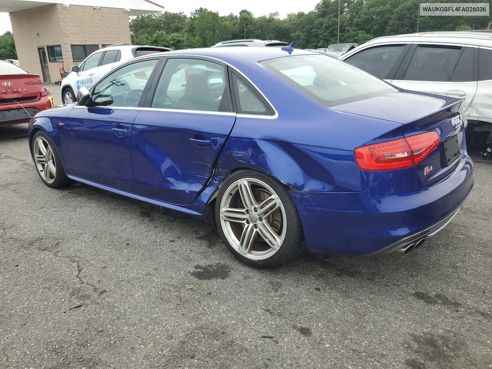 2015 Audi S4 Prestige VIN: WAUKGBFL4FA026036 Lot: 63903404