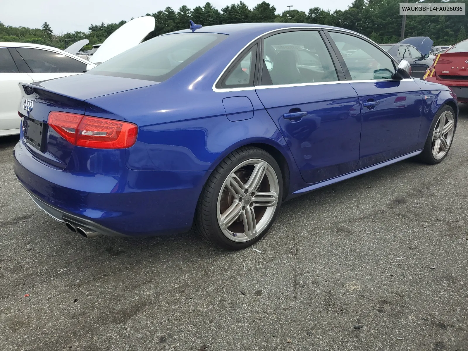 2015 Audi S4 Prestige VIN: WAUKGBFL4FA026036 Lot: 63903404