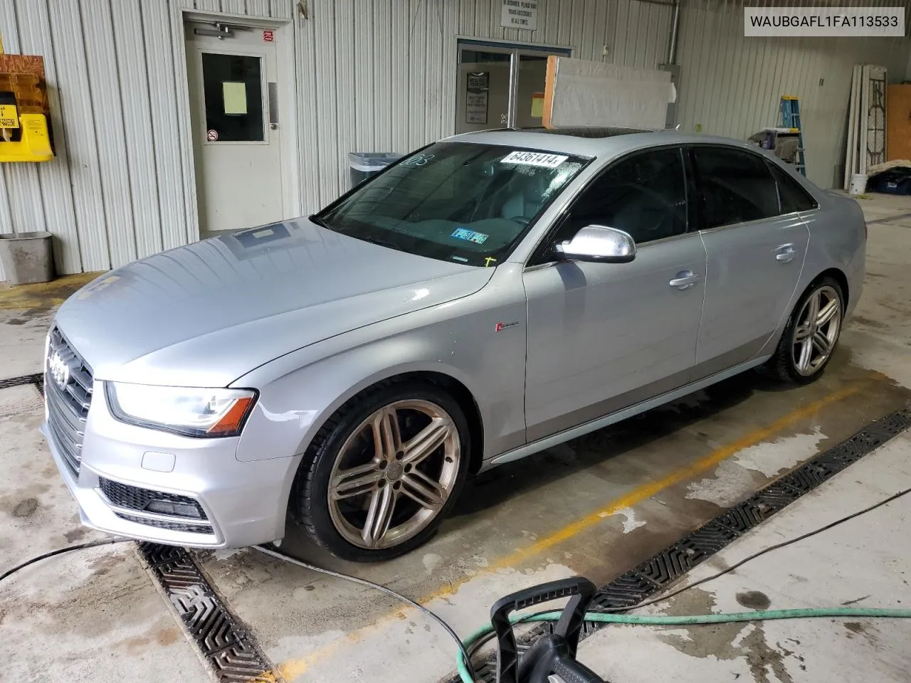 WAUBGAFL1FA113533 2015 Audi S4 Premium Plus