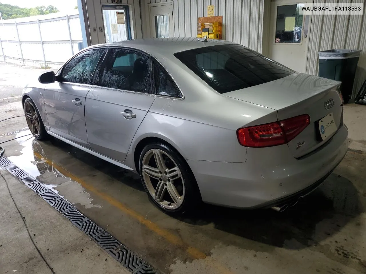 2015 Audi S4 Premium Plus VIN: WAUBGAFL1FA113533 Lot: 64361414