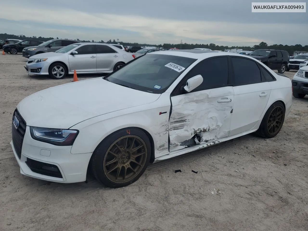 WAUKGAFLXFA009493 2015 Audi S4 Prestige