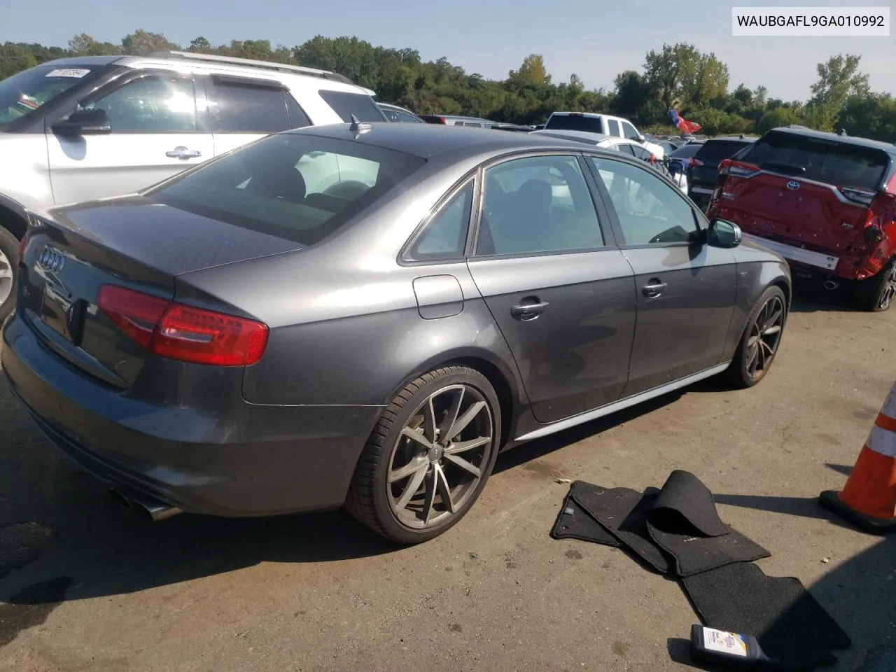 WAUBGAFL9GA010992 2016 Audi S4 Premium Plus