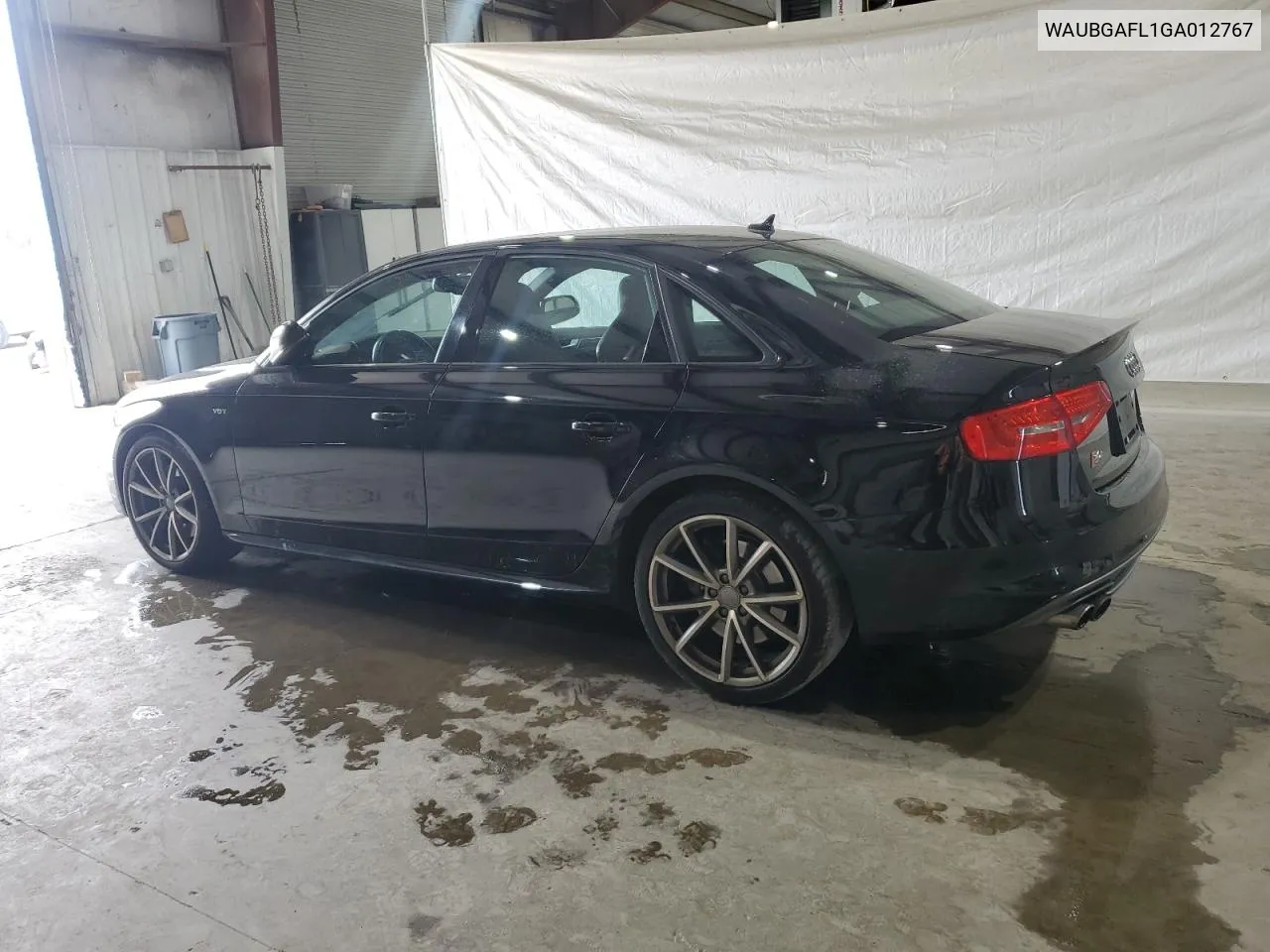 WAUBGAFL1GA012767 2016 Audi S4 Premium Plus