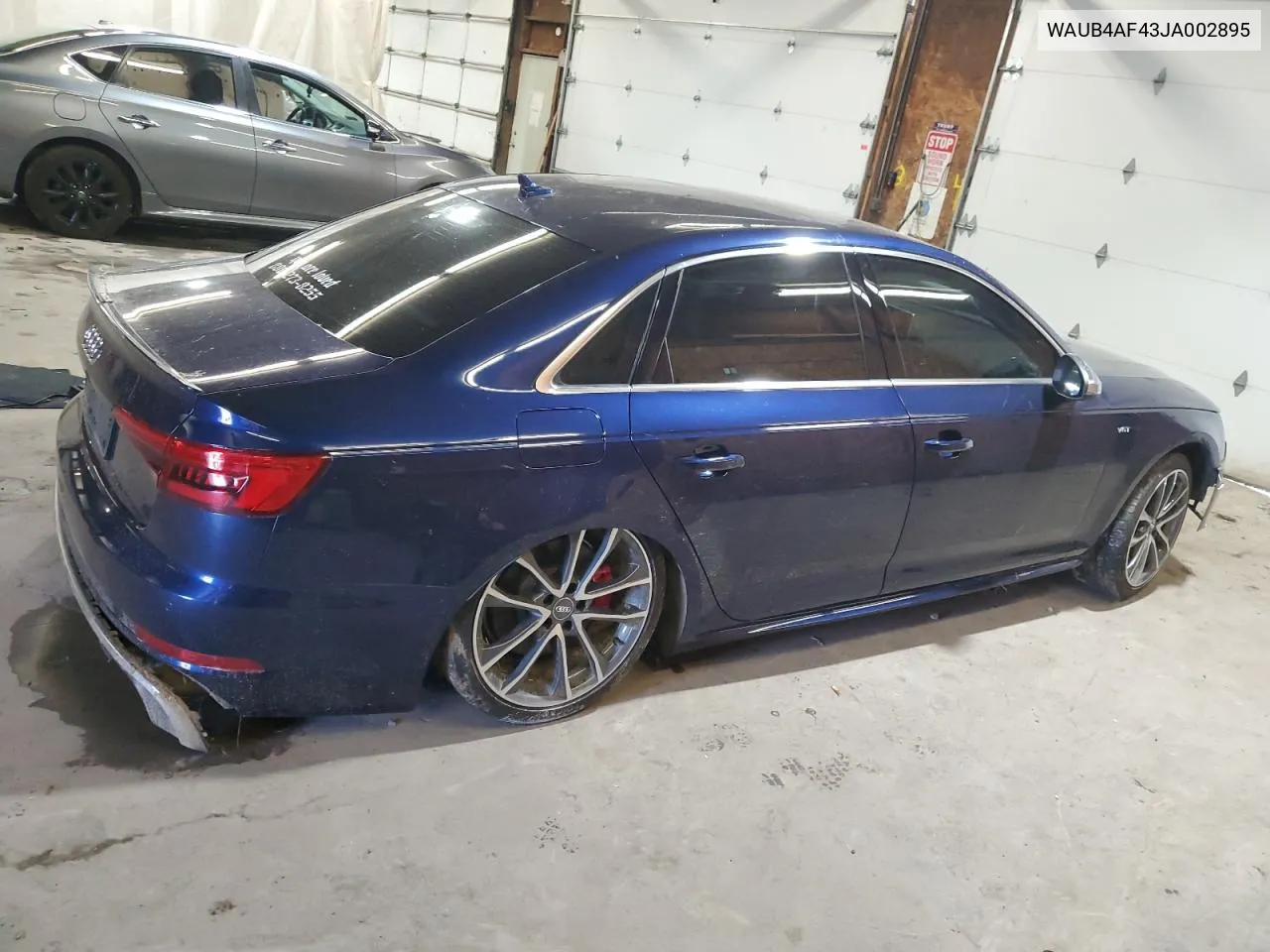 WAUB4AF43JA002895 2018 Audi S4 Premium Plus