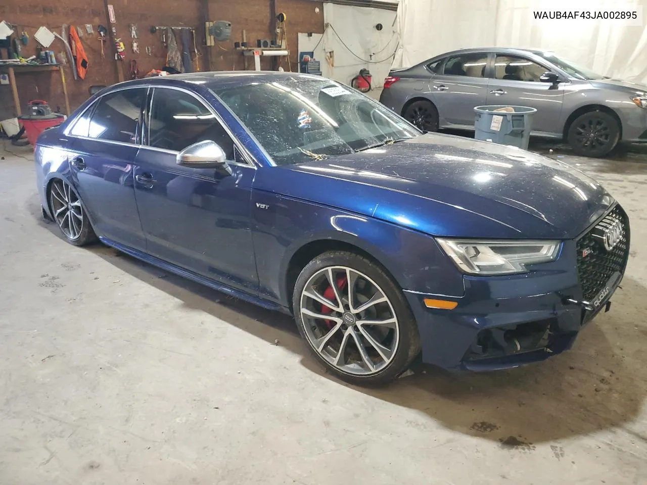 2018 Audi S4 Premium Plus VIN: WAUB4AF43JA002895 Lot: 68253544