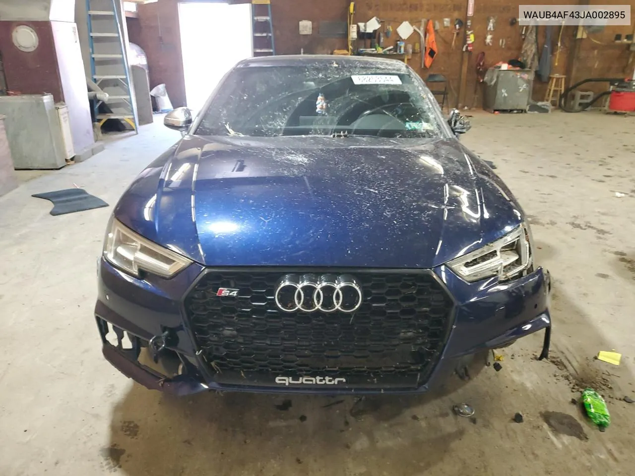 WAUB4AF43JA002895 2018 Audi S4 Premium Plus