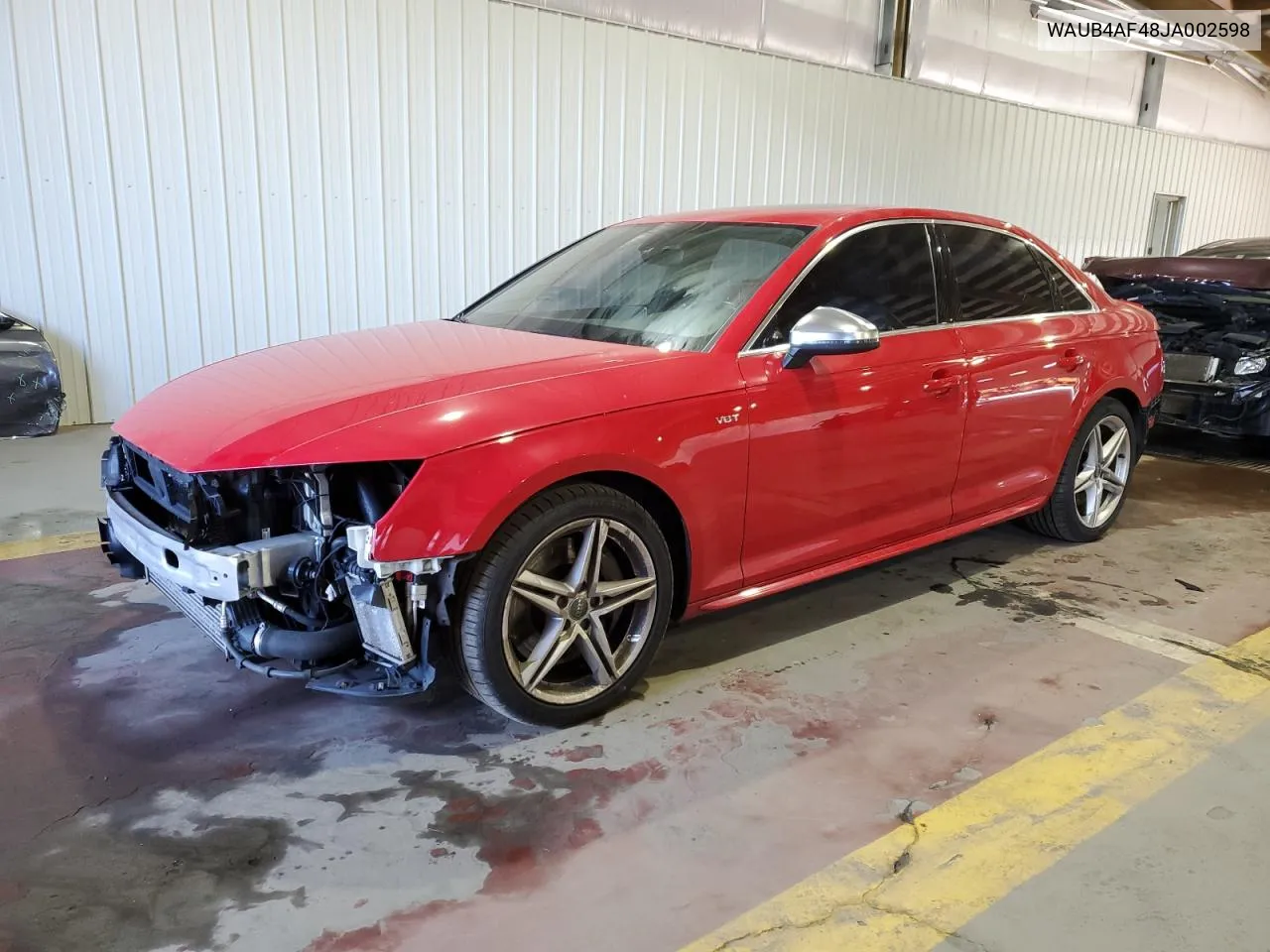 2018 Audi S4 Premium Plus VIN: WAUB4AF48JA002598 Lot: 69977864