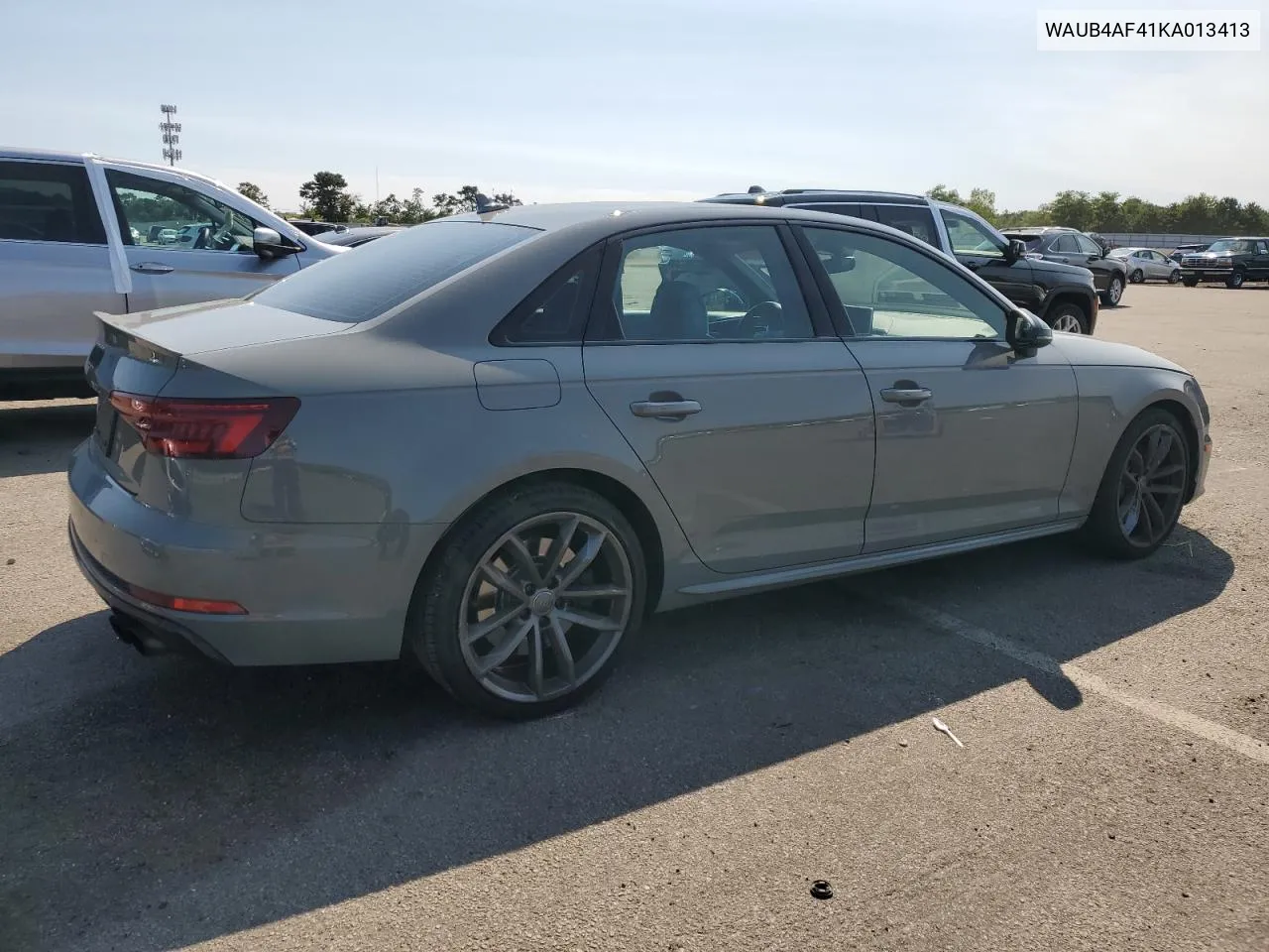 2019 Audi S4 Premium Plus VIN: WAUB4AF41KA013413 Lot: 69788004