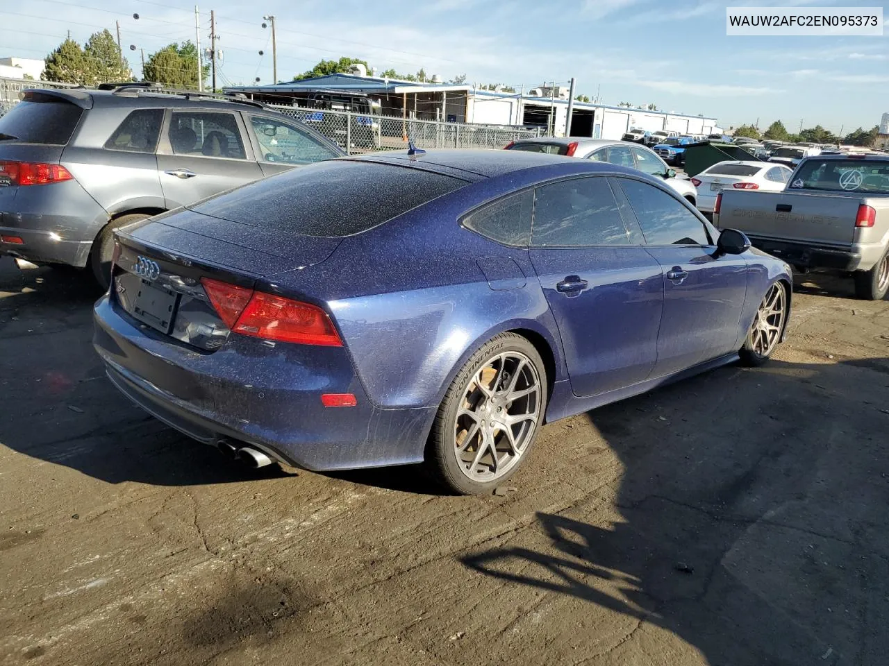 2014 Audi S7 Premium VIN: WAUW2AFC2EN095373 Lot: 60253834