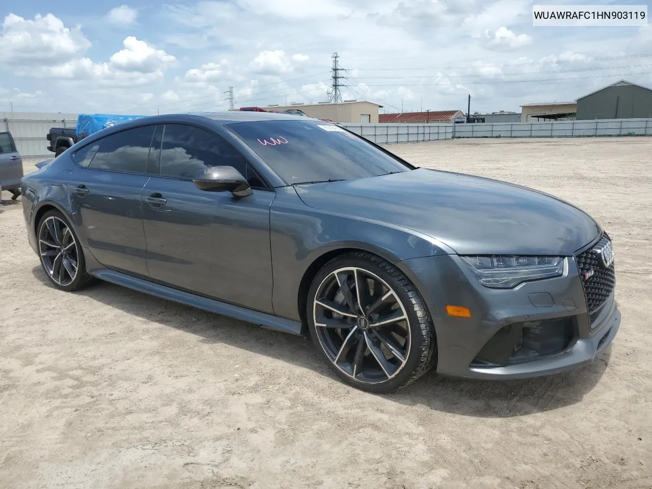 WUAWRAFC1HN903119 2017 Audi Rs7 Performance