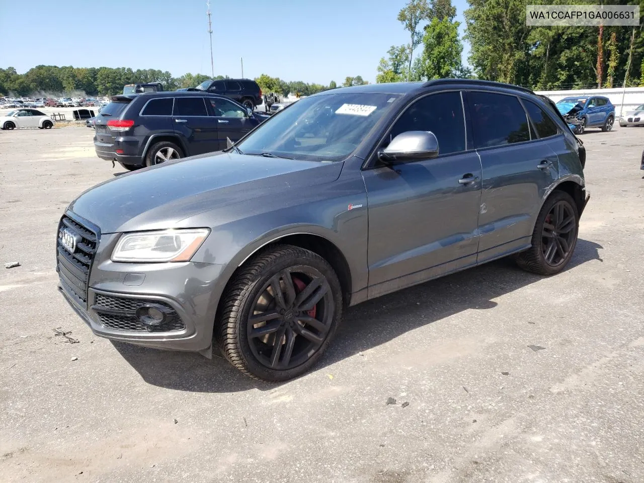 2016 Audi Sq5 Premium Plus VIN: WA1CCAFP1GA006631 Lot: 70443844