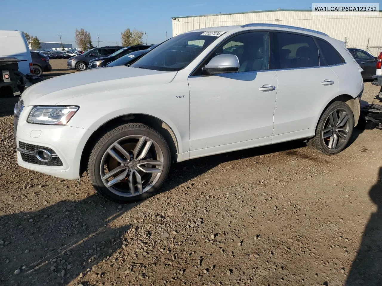 2016 Audi Sq5 Technik VIN: WA1LCAFP6GA123752 Lot: 71467124