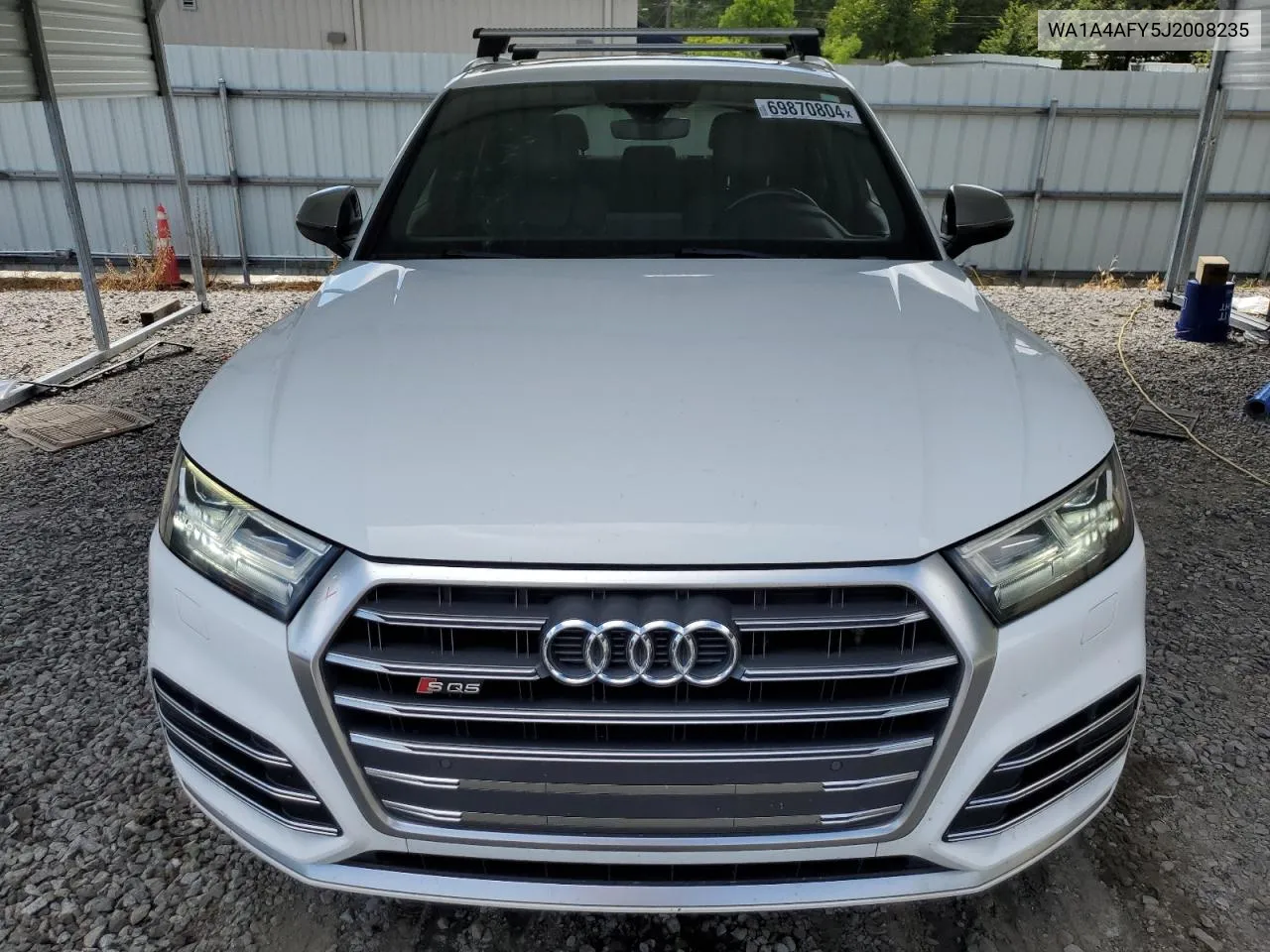 2018 Audi Sq5 Premium Plus VIN: WA1A4AFY5J2008235 Lot: 69870804