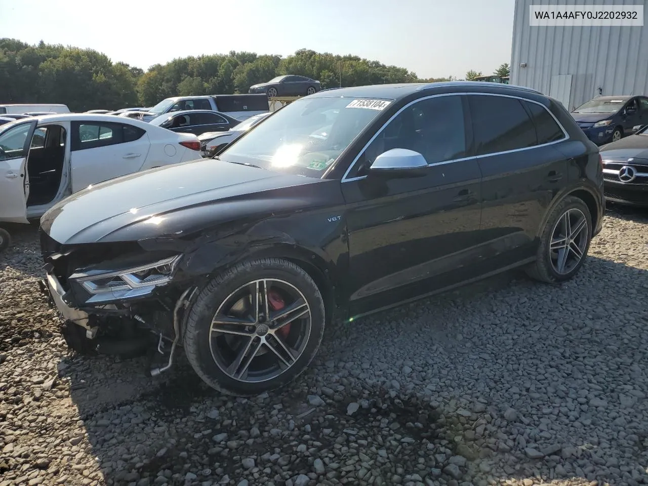 WA1A4AFY0J2202932 2018 Audi Sq5 Premium Plus