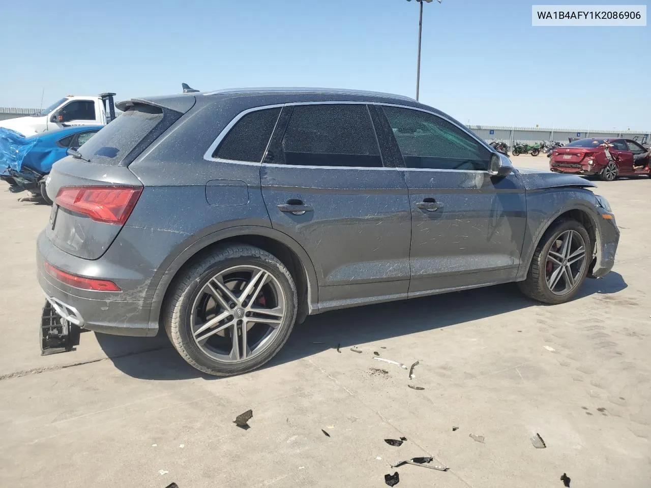 2019 Audi Sq5 Premium Plus VIN: WA1B4AFY1K2086906 Lot: 71392894