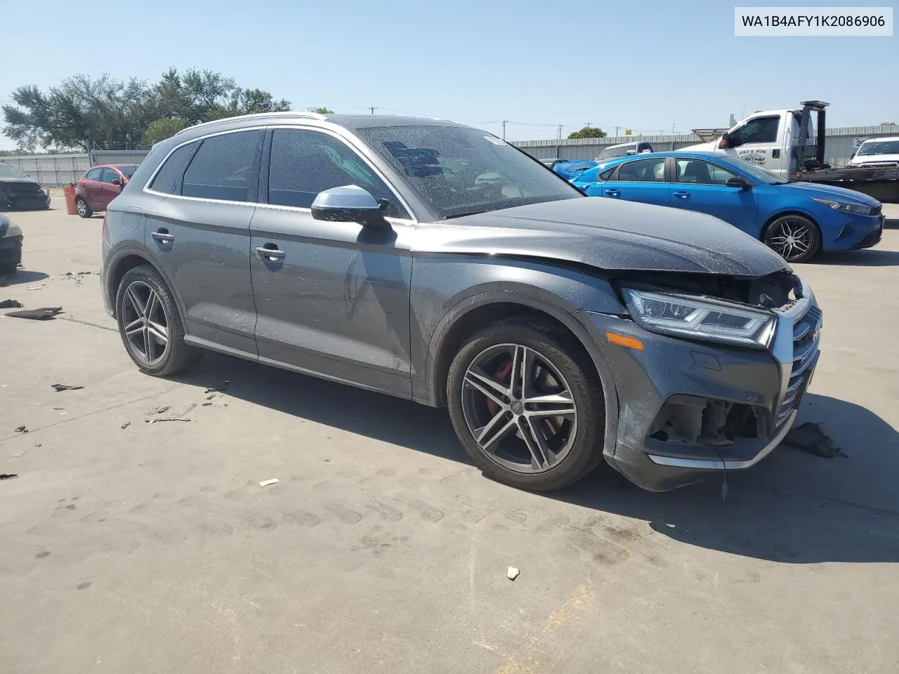 WA1B4AFY1K2086906 2019 Audi Sq5 Premium Plus