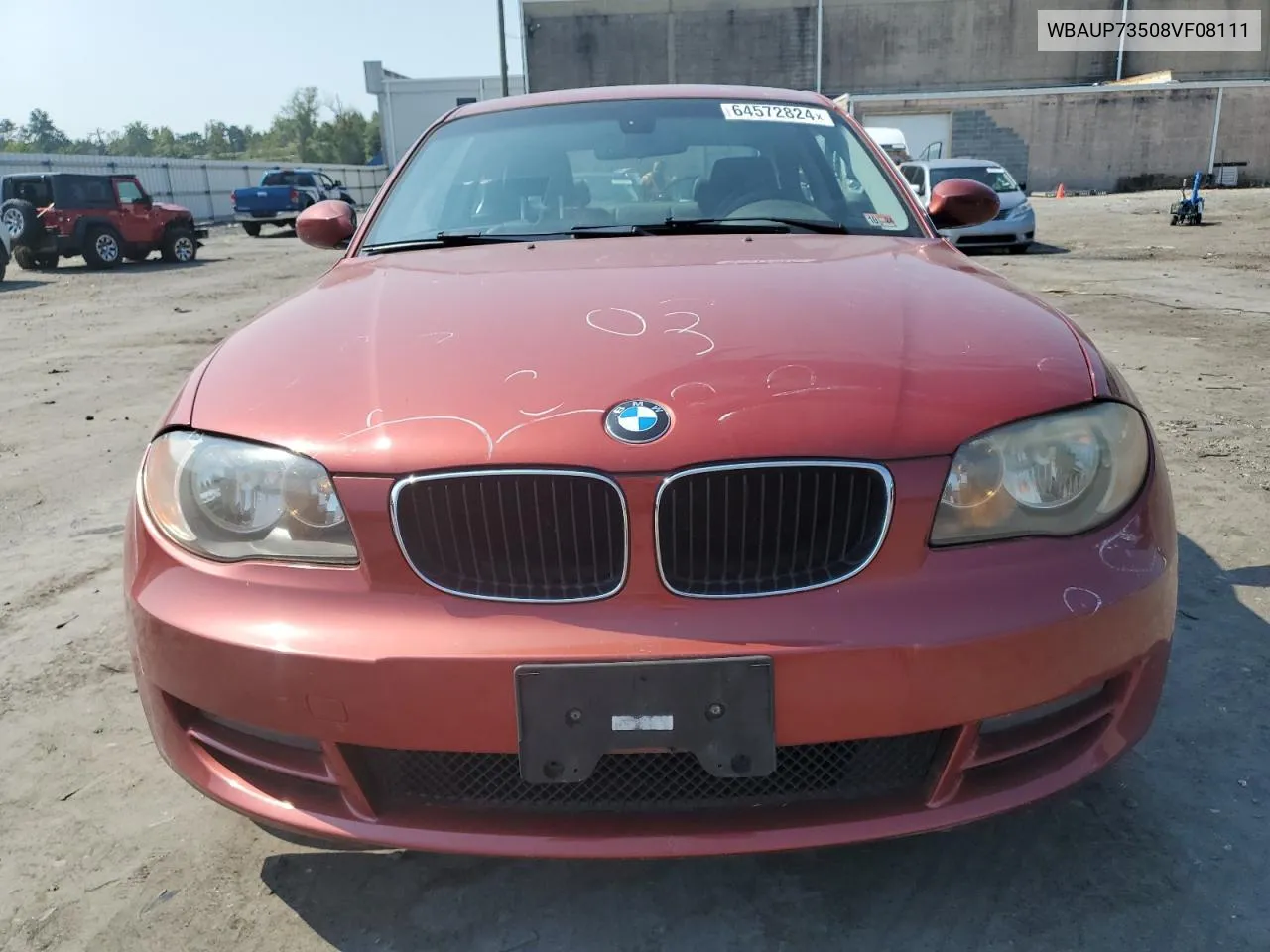 2008 BMW 128 I VIN: WBAUP73508VF08111 Lot: 64572824