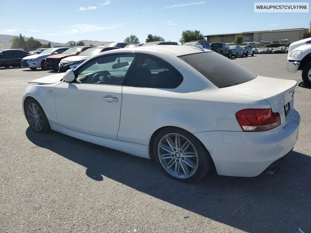 2012 BMW 128 I VIN: WBAUP9C57CVL91998 Lot: 59296344