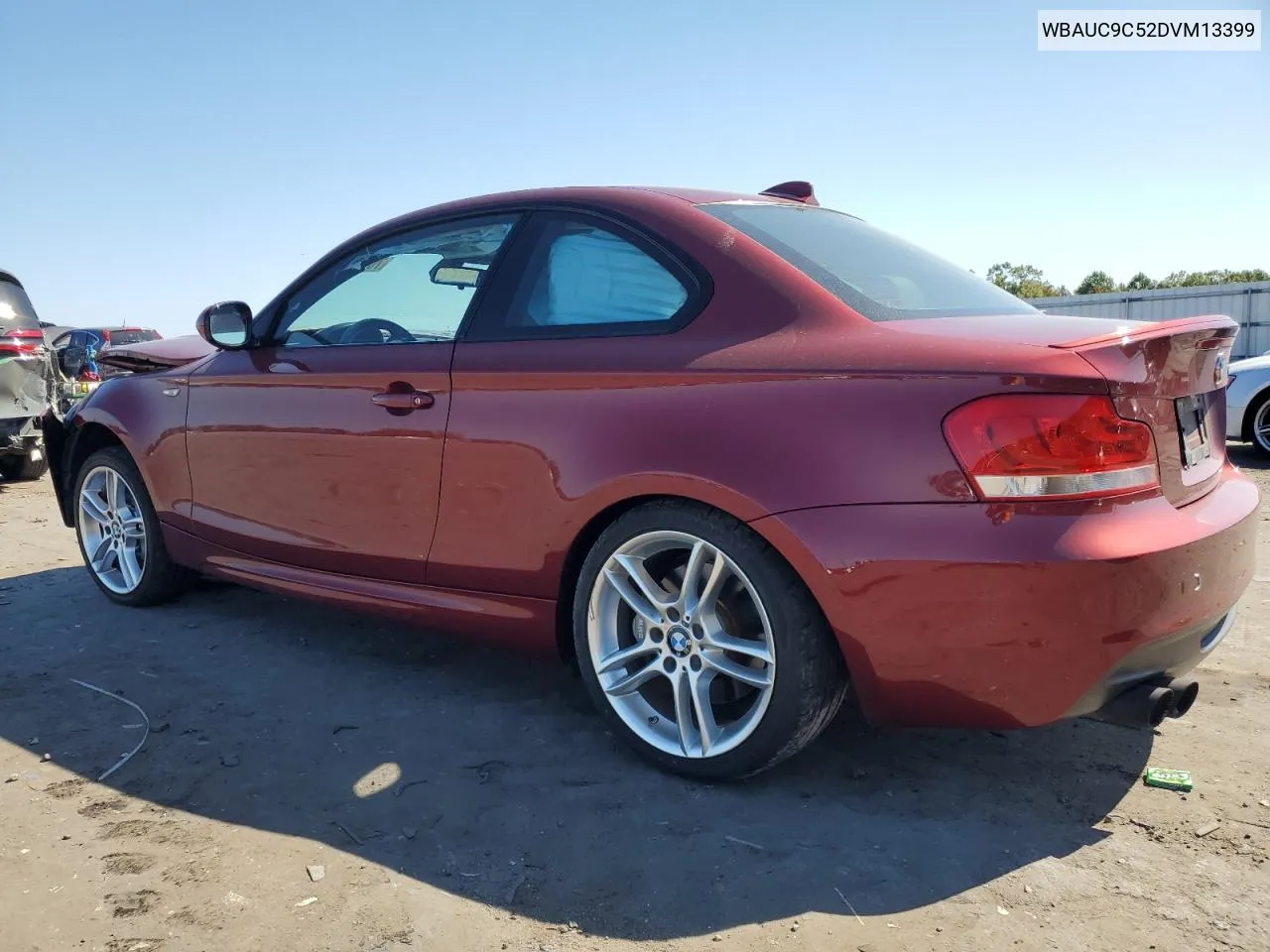 WBAUC9C52DVM13399 2013 BMW 135 I