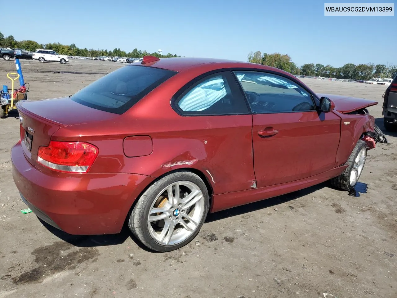 2013 BMW 135 I VIN: WBAUC9C52DVM13399 Lot: 70907414