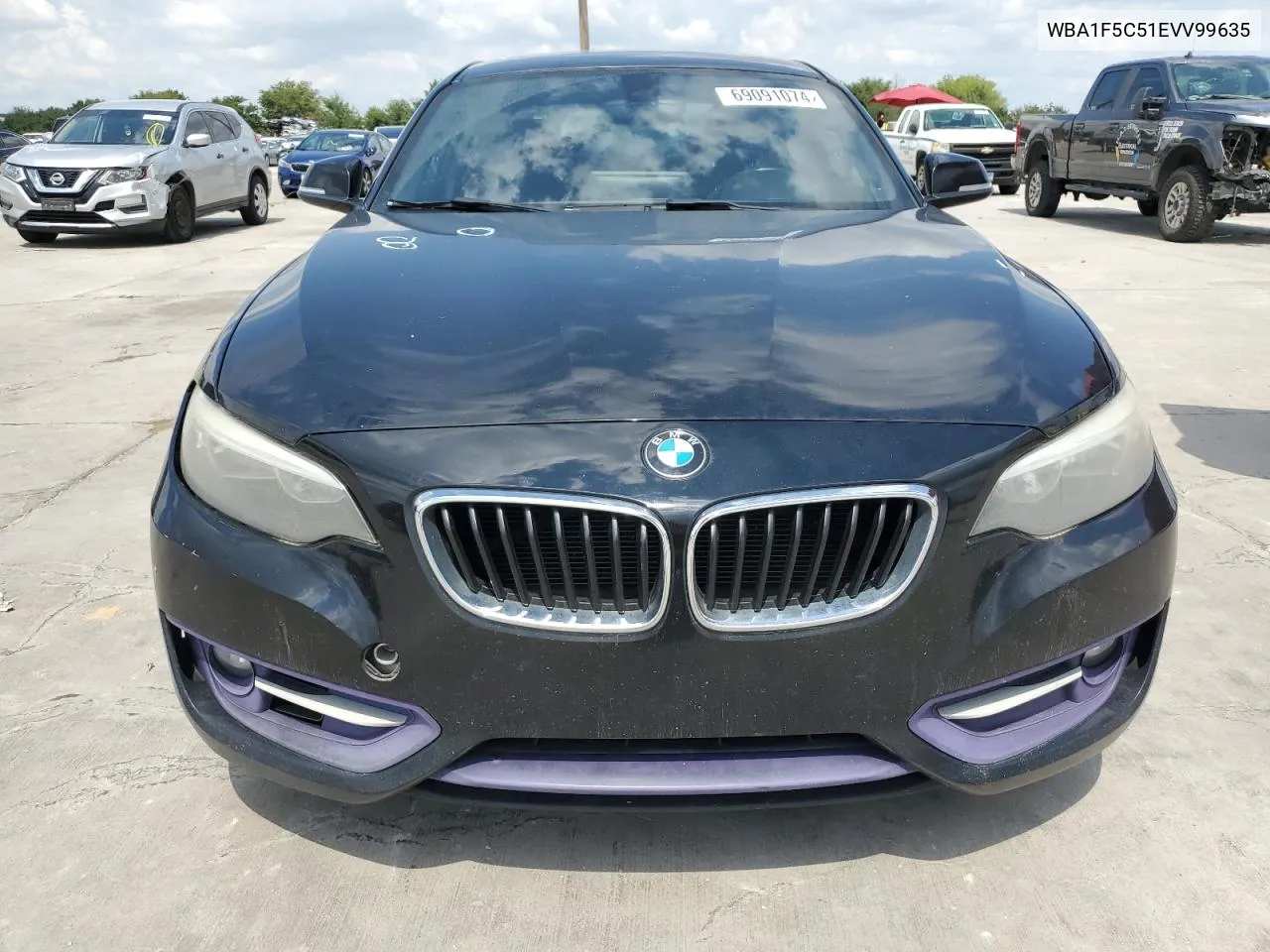 2014 BMW 228 I VIN: WBA1F5C51EVV99635 Lot: 69091074