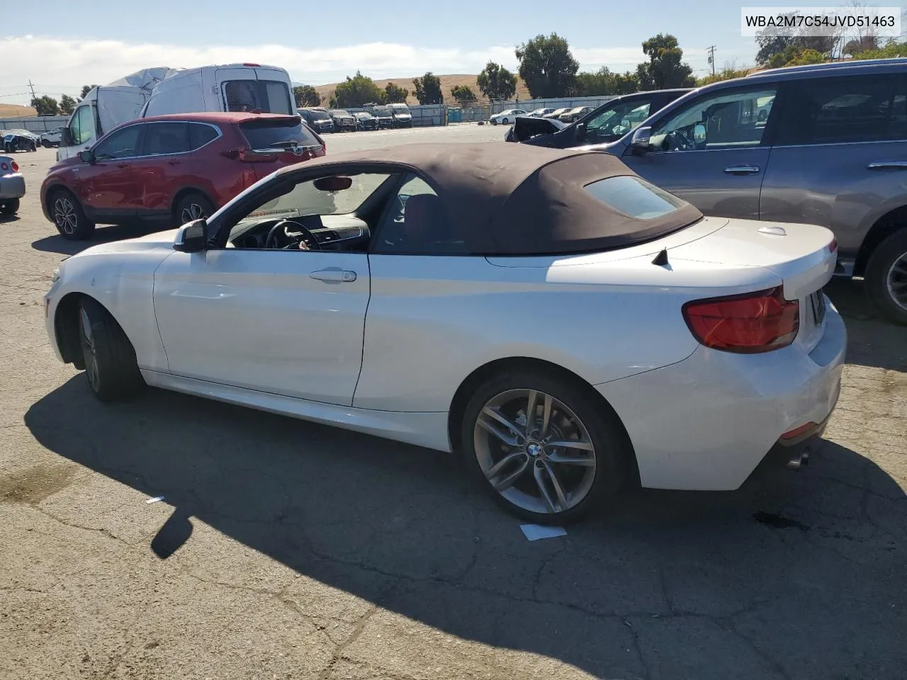 2018 BMW 230I VIN: WBA2M7C54JVD51463 Lot: 72226964