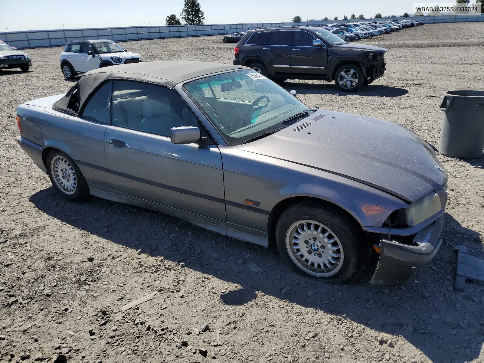 1995 BMW 325 Ic Automatic VIN: WBABJ6325SJD39324 Lot: 65866454