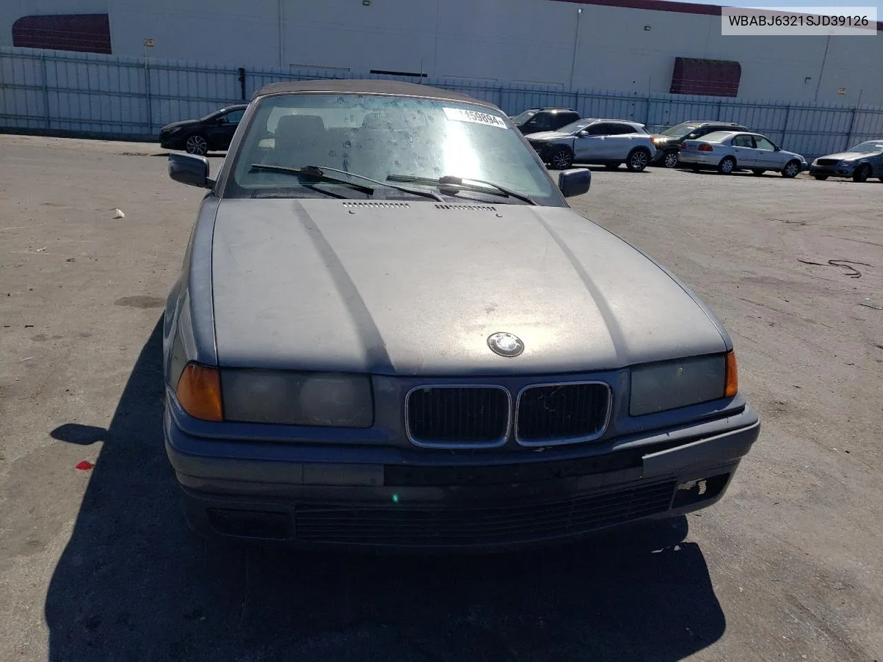 WBABJ6321SJD39126 1995 BMW 325 Ic Automatic