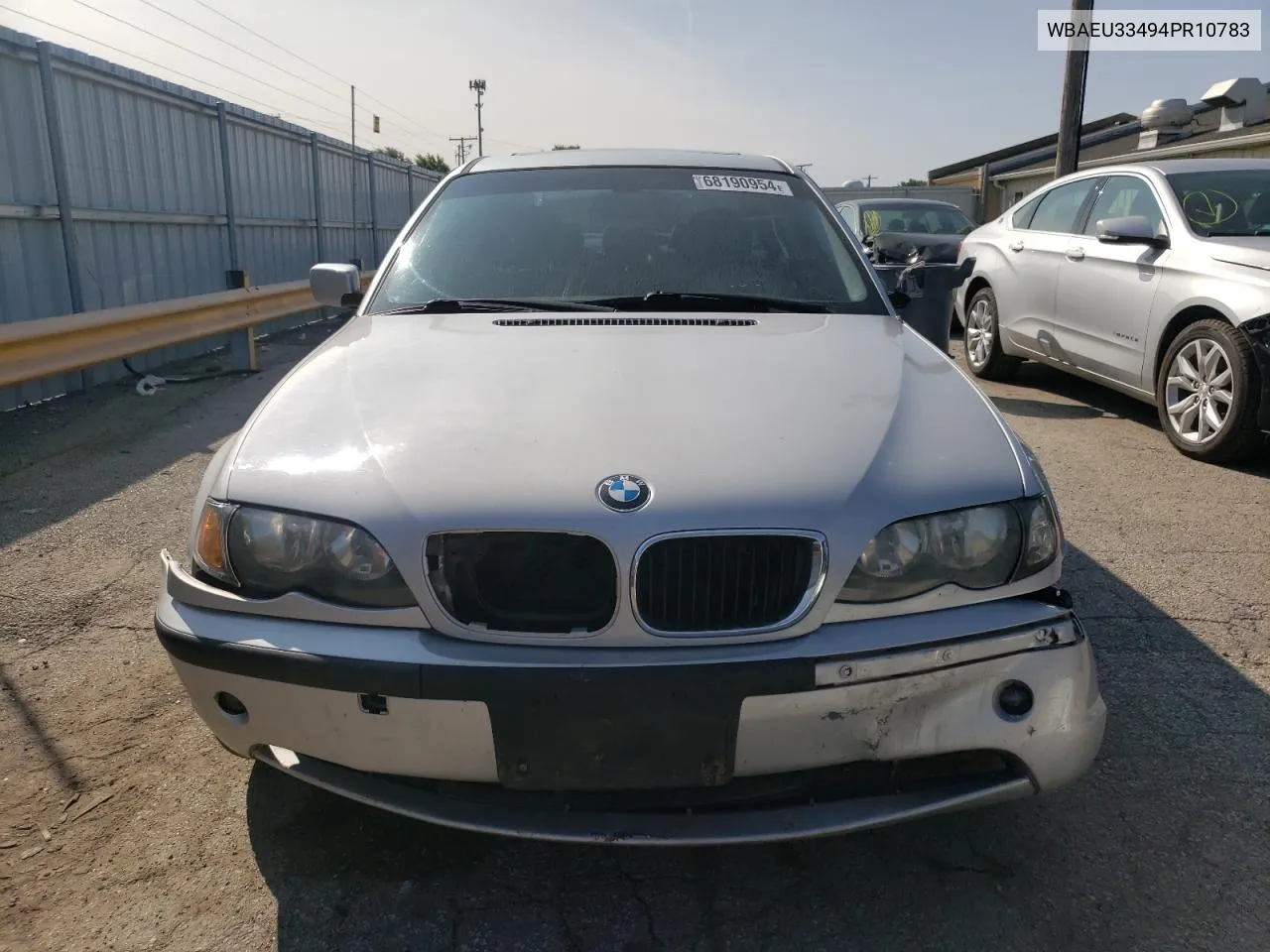 2004 BMW 325 Xi VIN: WBAEU33494PR10783 Lot: 68190954