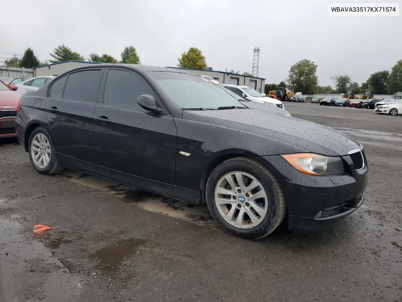 2007 BMW 328 I VIN: WBAVA33517KX71574 Lot: 71927824