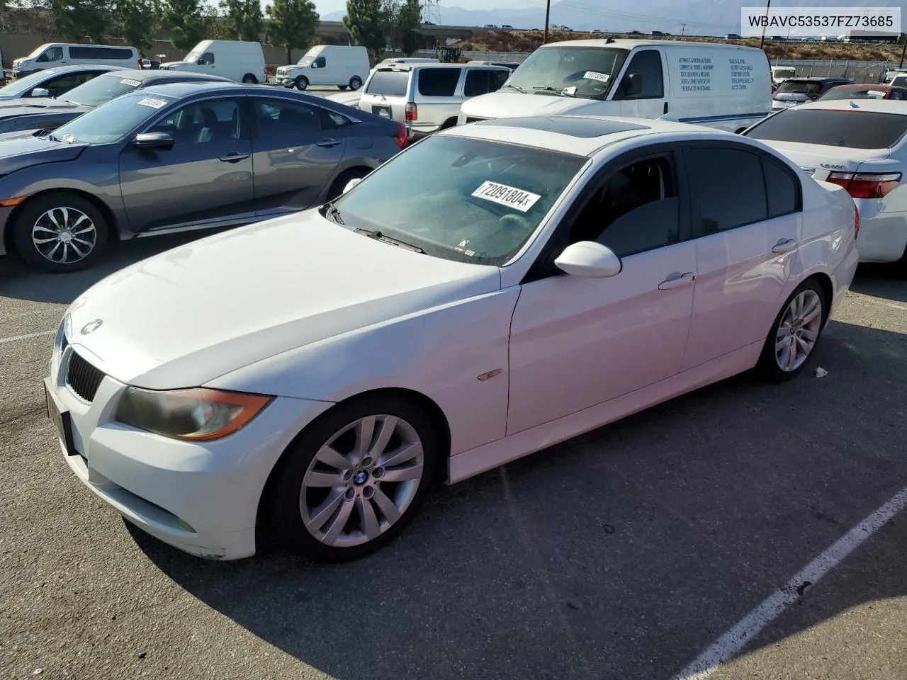 WBAVC53537FZ73685 2007 BMW 328 I Sulev