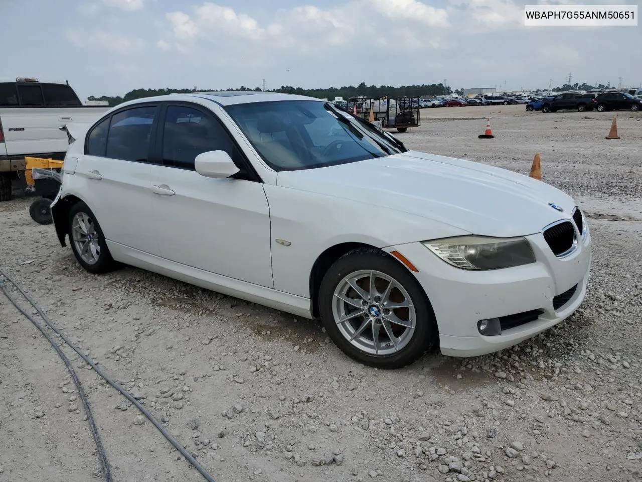 2010 BMW 328 I VIN: WBAPH7G55ANM50651 Lot: 54071534