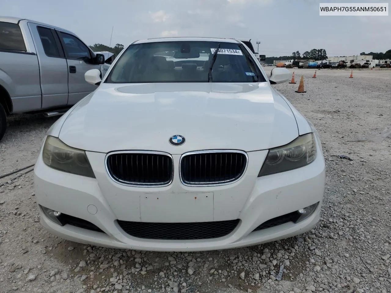 2010 BMW 328 I VIN: WBAPH7G55ANM50651 Lot: 54071534