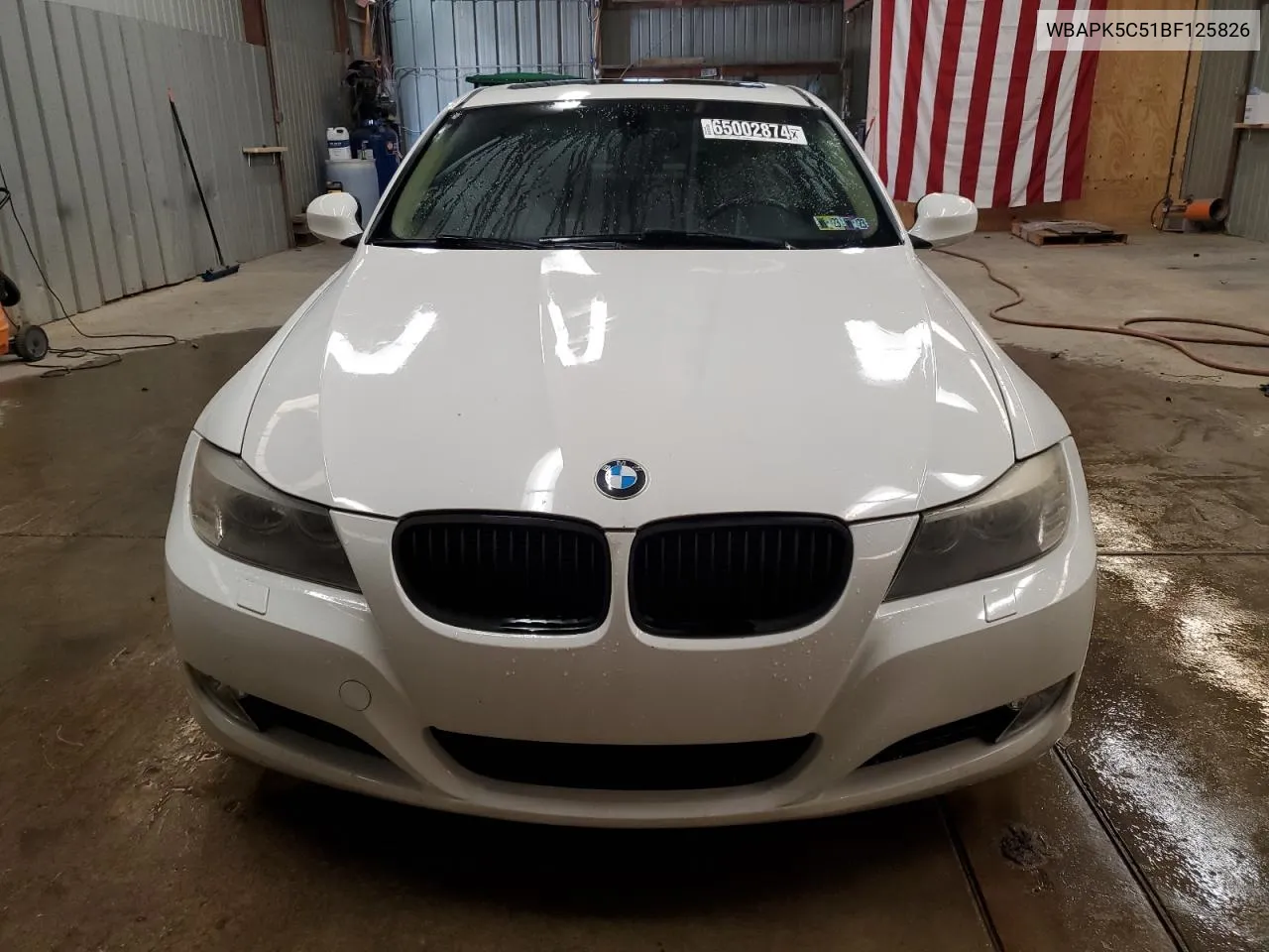 2011 BMW 328 Xi Sulev VIN: WBAPK5C51BF125826 Lot: 65002874