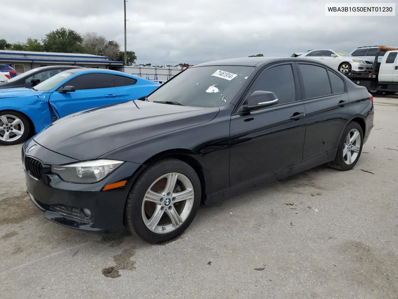 2014 BMW 320 I VIN: WBA3B1G50ENT01230 Lot: 71461914