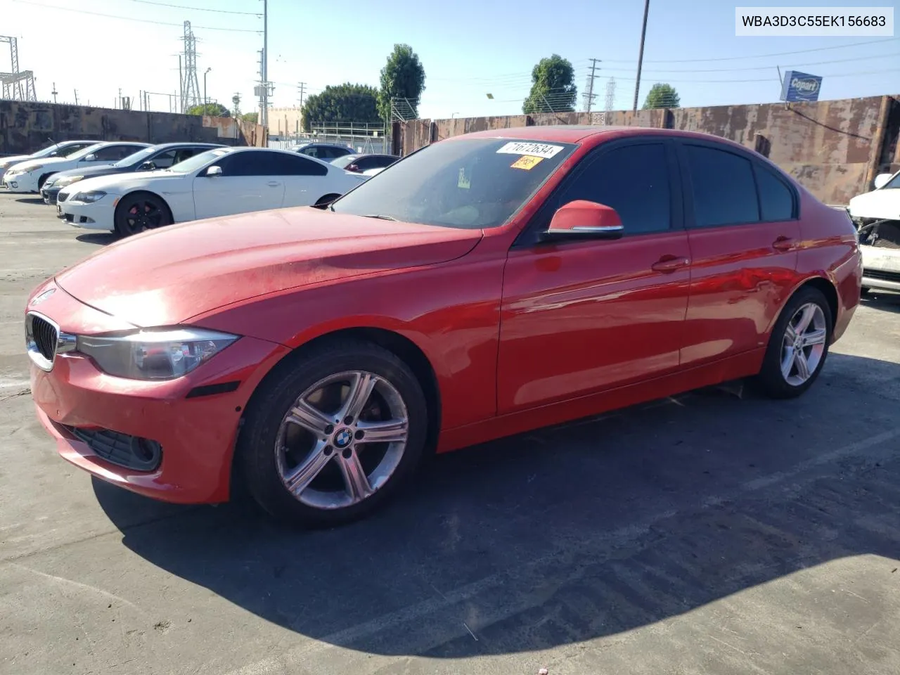 WBA3D3C55EK156683 2014 BMW 328 D